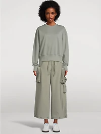 Wide-Leg Cargo Pants