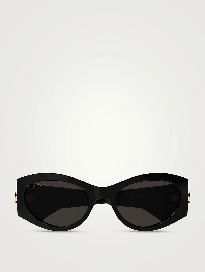 Cat Eye Wrap Sunglasses