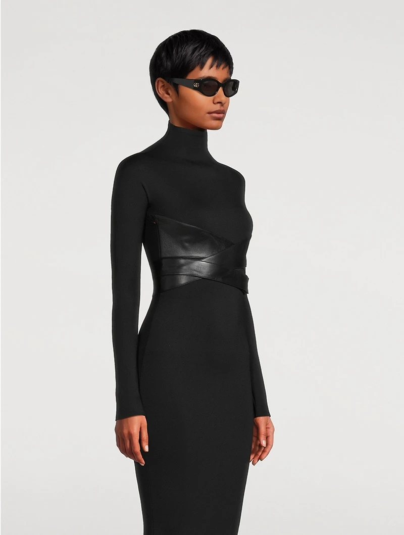 Cat Eye Wrap Sunglasses