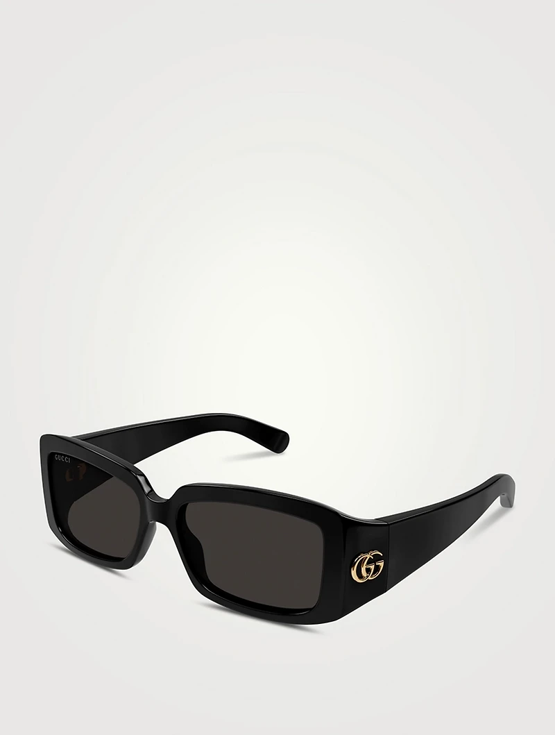 Rectangular Wrap Sunglasses
