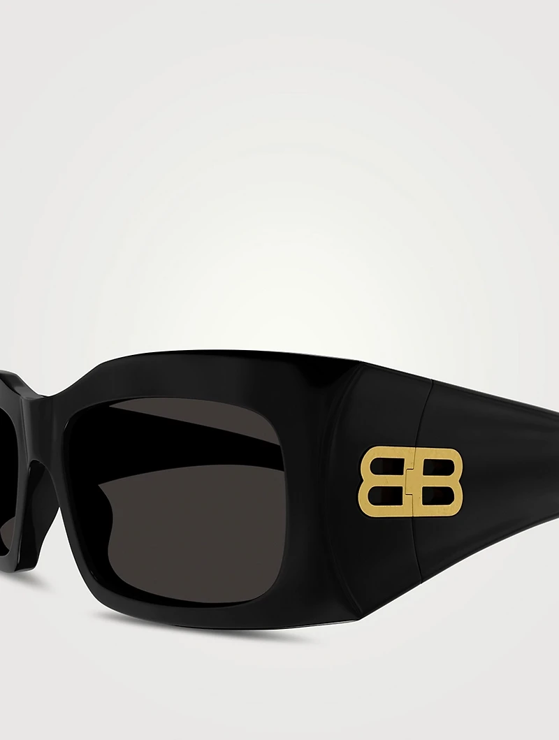 Oversized Rectangular Sunglasses