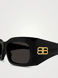 Oversized Rectangular Sunglasses
