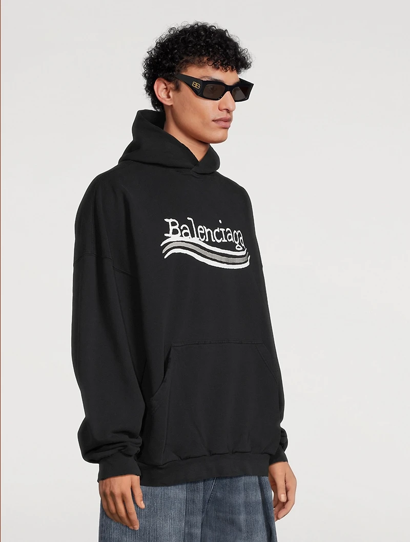 Oversized Rectangular Sunglasses