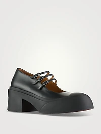 Pablo Leather Mary Jane Pumps