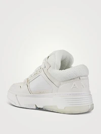 MA-1 Leather And Mesh Sneakers
