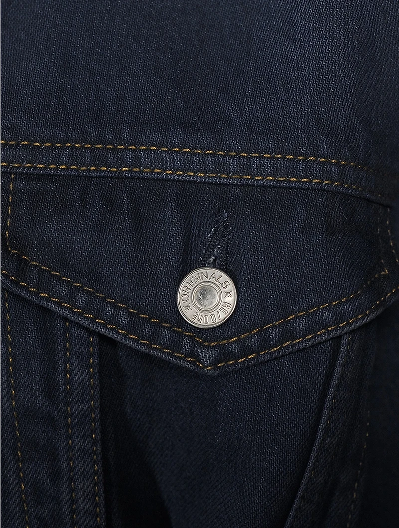Corset Denim Trucker Jacket