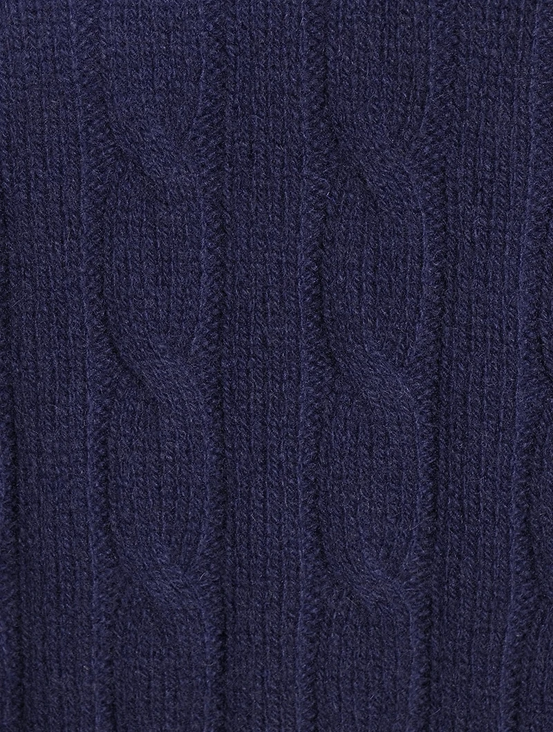 Cashmere Cable-Knit Sweater
