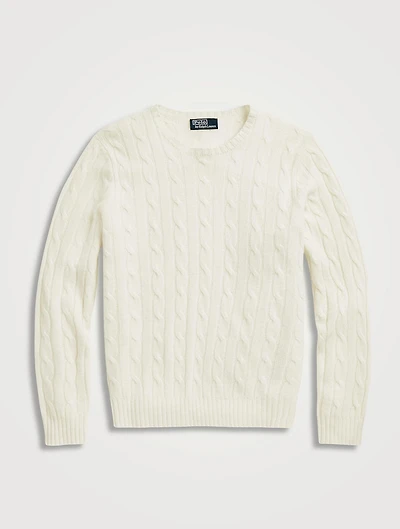 Cashmere Cable-Knit Sweater