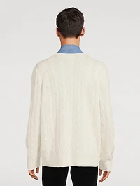 Cashmere Cable-Knit Sweater