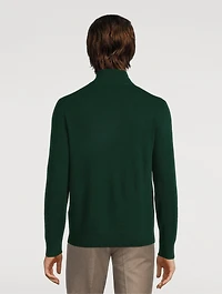 Wool Quarter-Zip Sweater