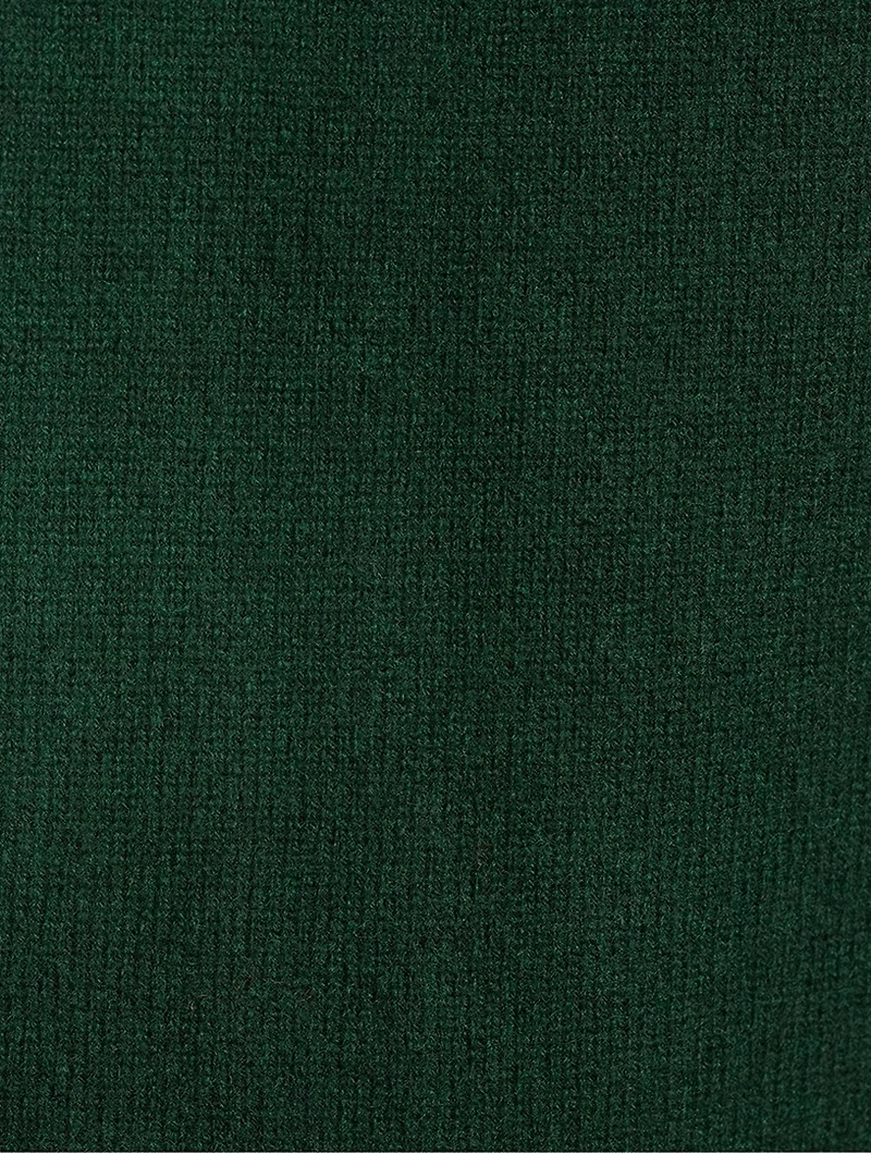 Wool Quarter-Zip Sweater