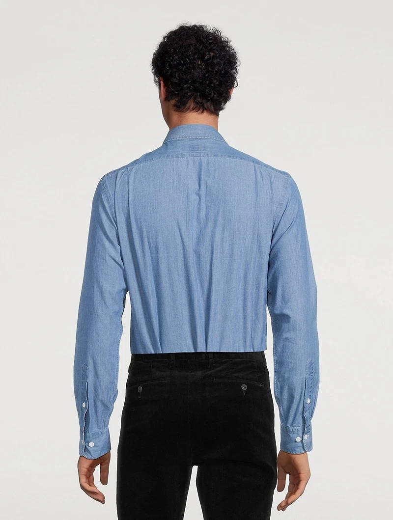 Chambray Sport Shirt