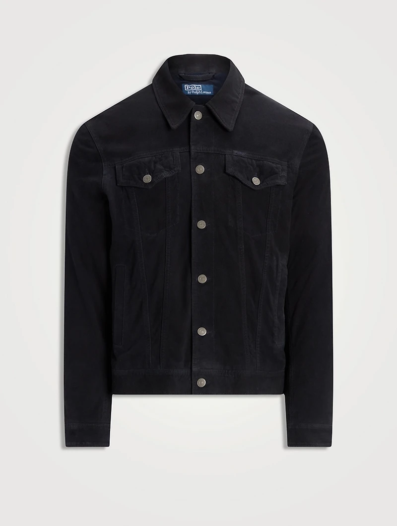 Suede Trucker Jacket