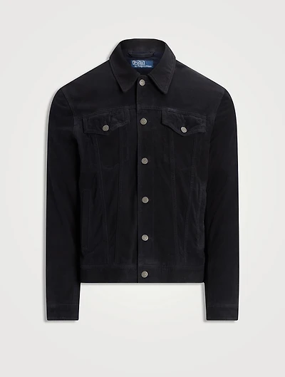 Suede Trucker Jacket