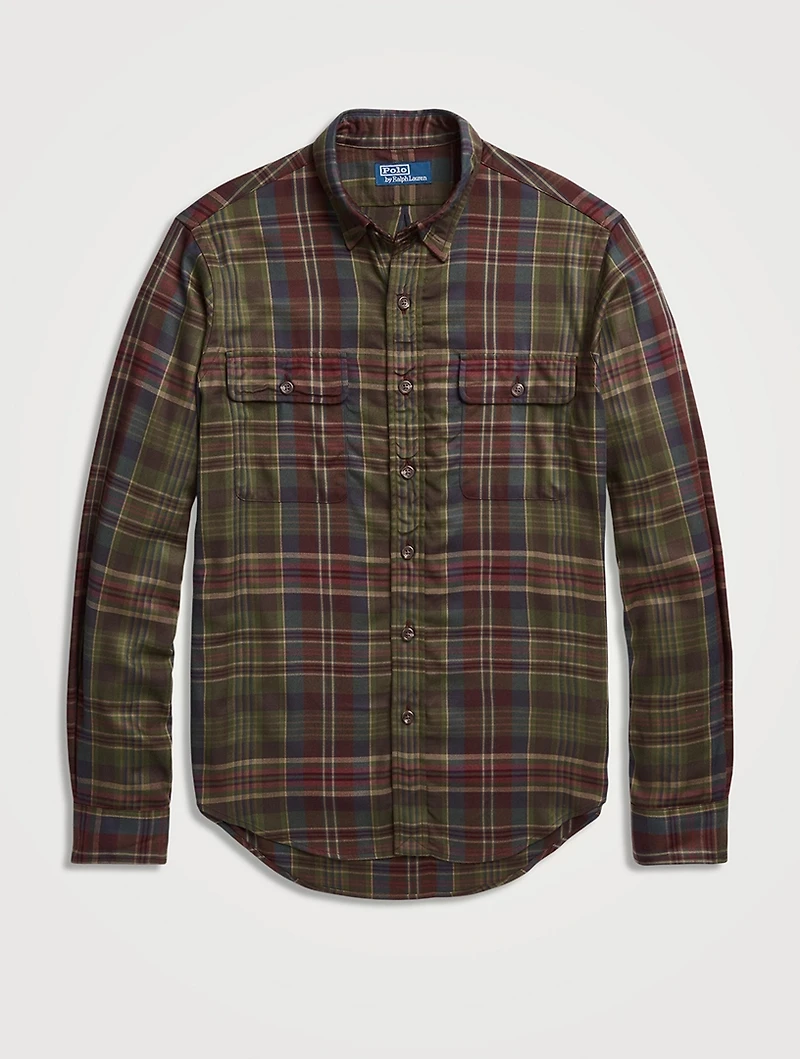Plaid Twill Workshirt