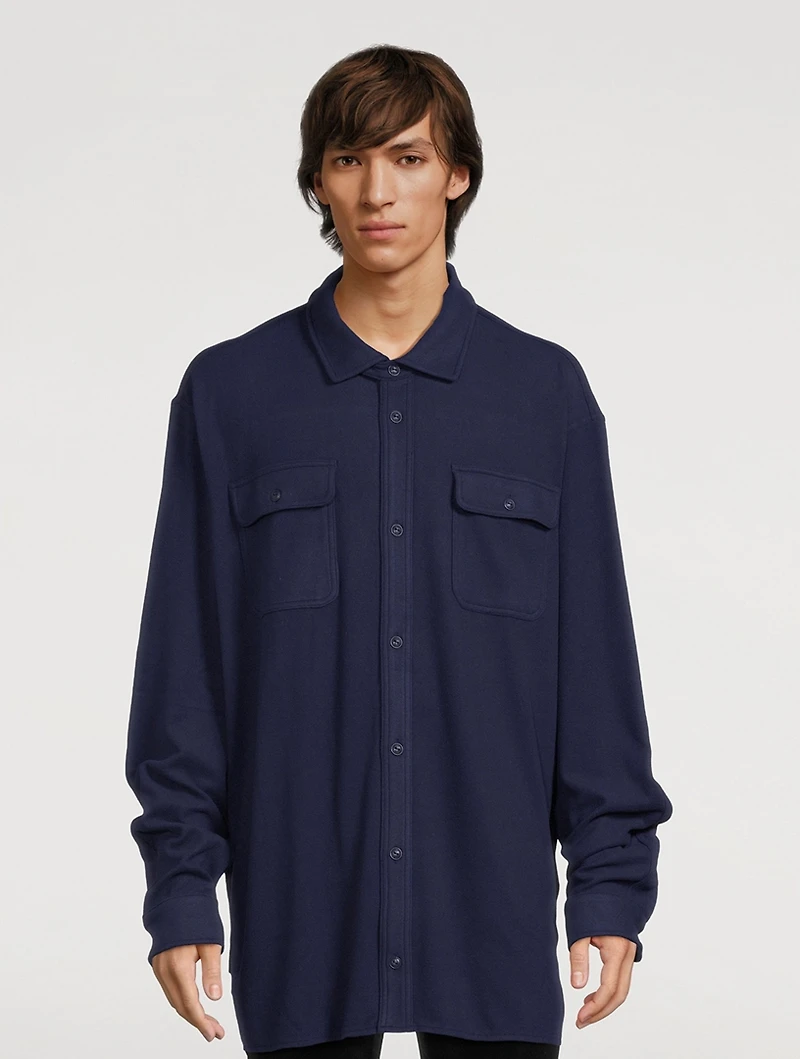 Knit Flannel Workshirt
