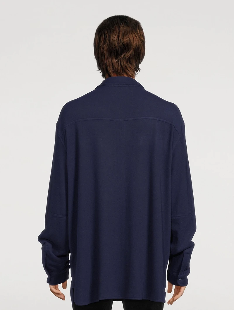 Knit Flannel Workshirt