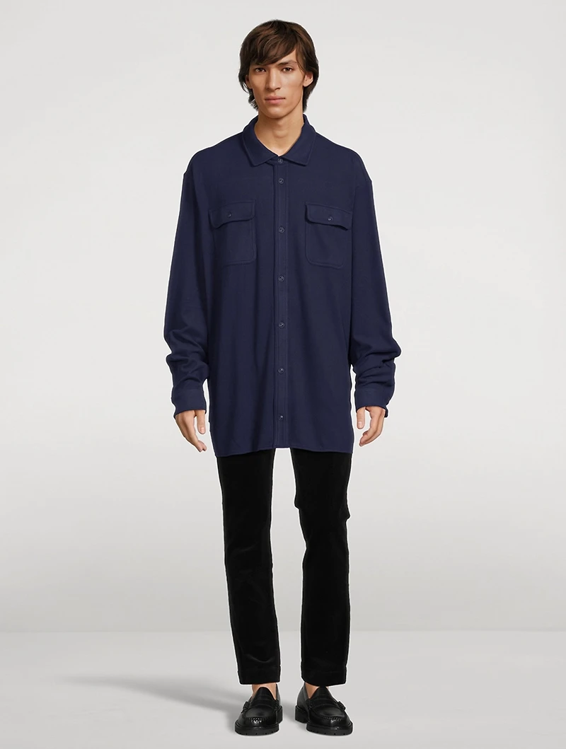 Knit Flannel Workshirt