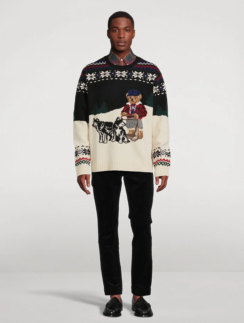 Bear Wool-Blend Sweater