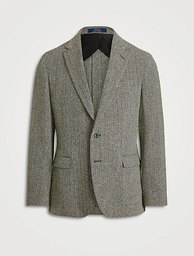 Soft Herringbone Sport Coat