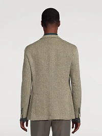 Soft Herringbone Sport Coat