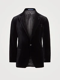 Velvet Tuxedo Jacket