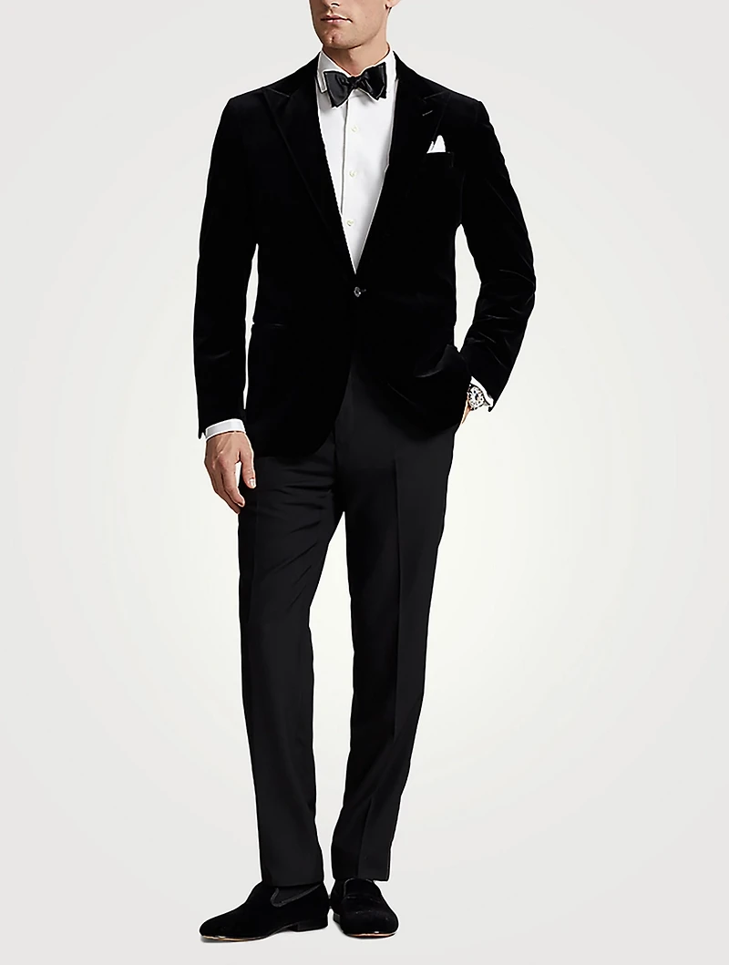 Velvet Tuxedo Jacket