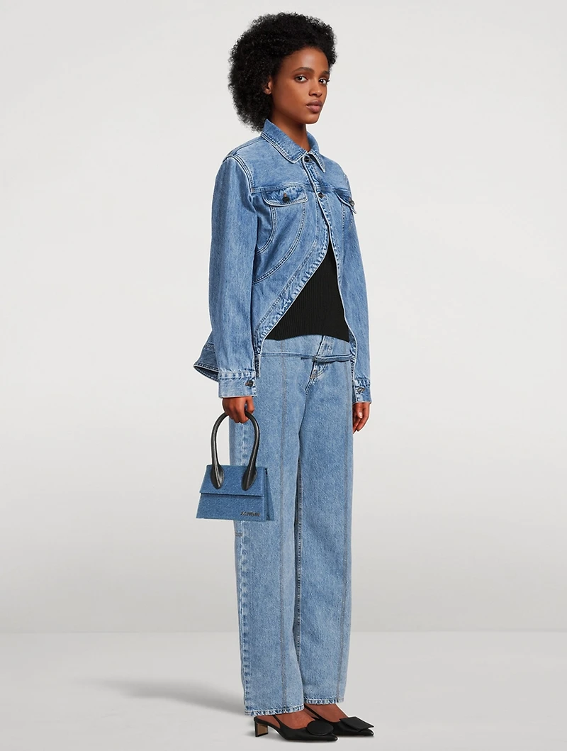 Le Chiquito Moyen Denim Bag