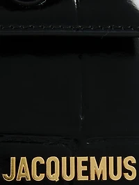 Le Chiquito Moyen Boucle Croc-Embossed Leather Bag