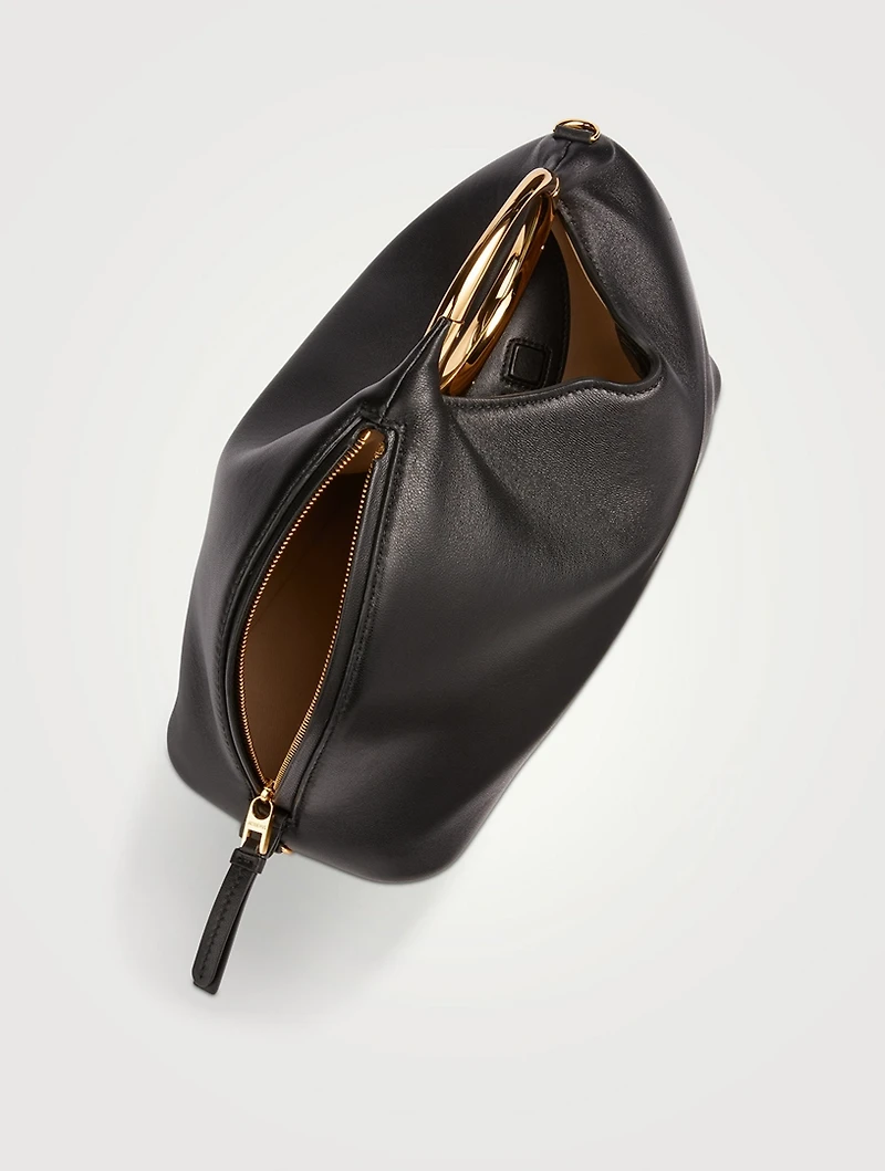 Le Calino Leather Clutch