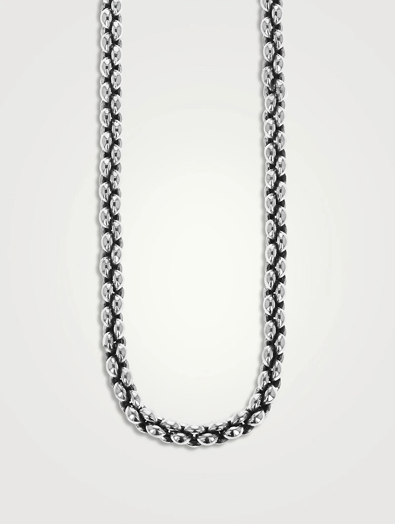 Silver Infinity Link Necklace