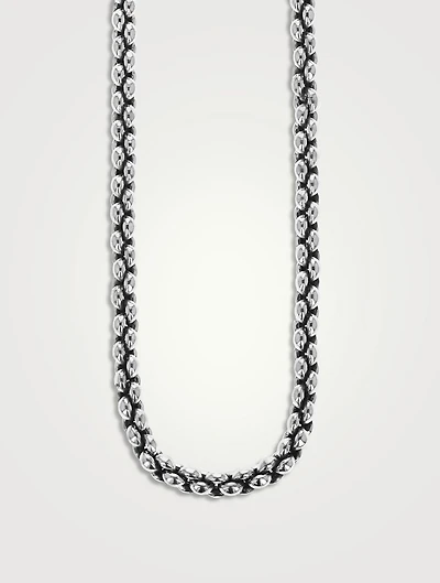Silver Infinity Link Necklace