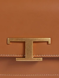 Mini T Timeless Leather Shoulder Bag