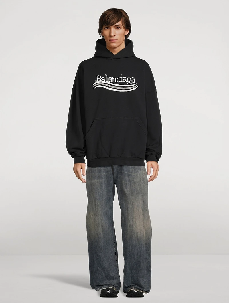 Hand-Drawn Political Campaign Hoodie