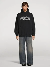 Hand-Drawn Political Campaign Hoodie