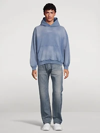 Fleece Hoodie With Back Logo