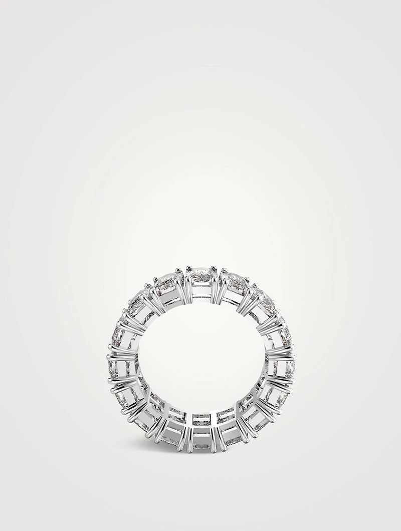 Vittore Rectangular Cut Eternity Band Ring