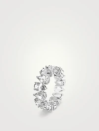 Vittore Pear Cut Eternity Band Ring