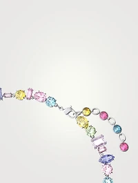 Gema Pastel Rainbow Necklace