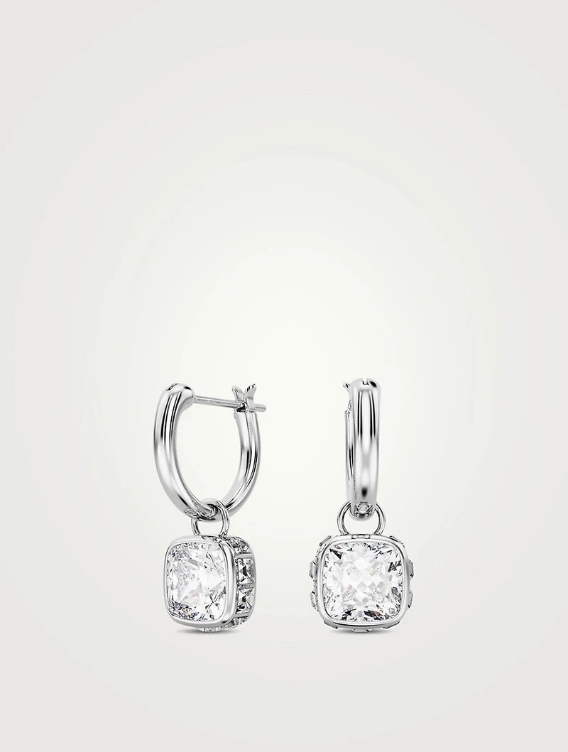 Stilla Huggie Drop Earrings
