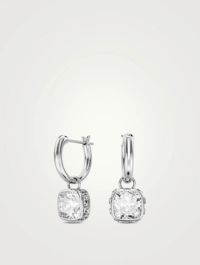Stilla Huggie Drop Earrings