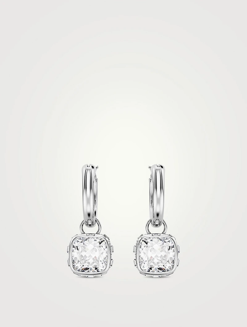 Stilla Huggie Drop Earrings