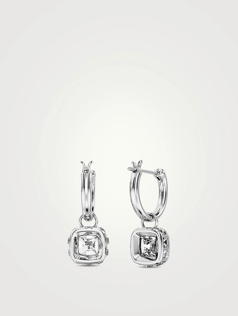 Stilla Huggie Drop Earrings
