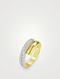 Dextera Crystal Cocktail Ring