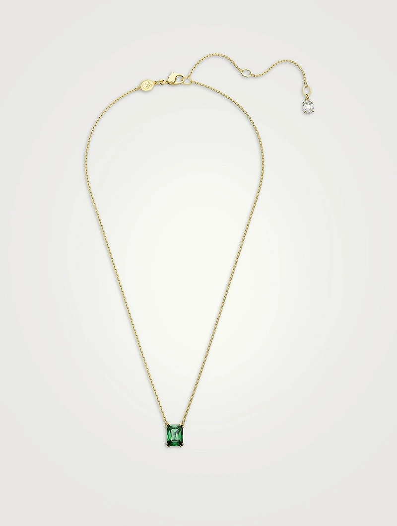 Matrix Solitaire Pendant Necklace