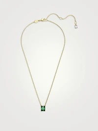 Matrix Solitaire Pendant Necklace