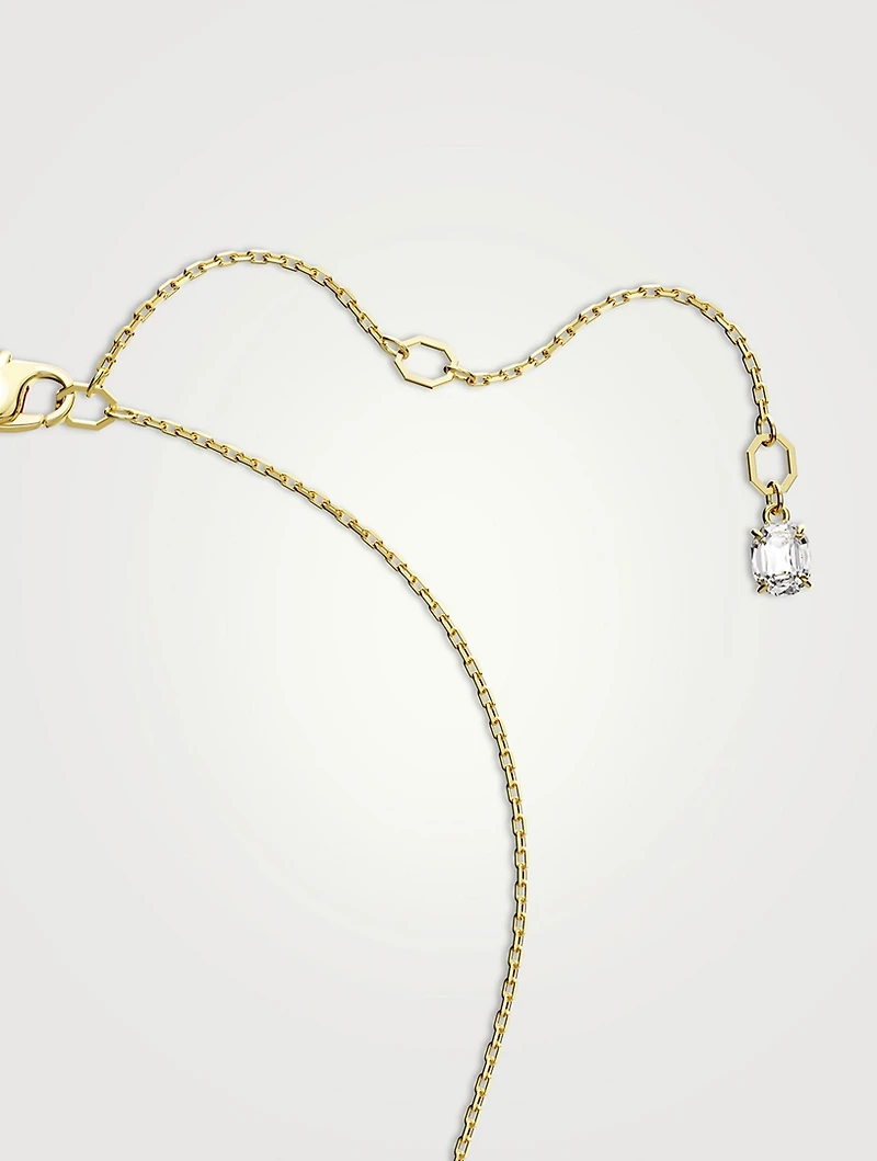 Matrix Solitaire Pendant Necklace