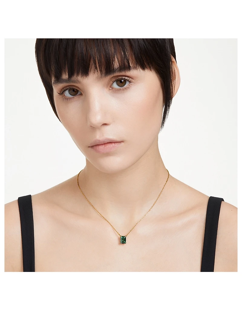 Matrix Solitaire Pendant Necklace