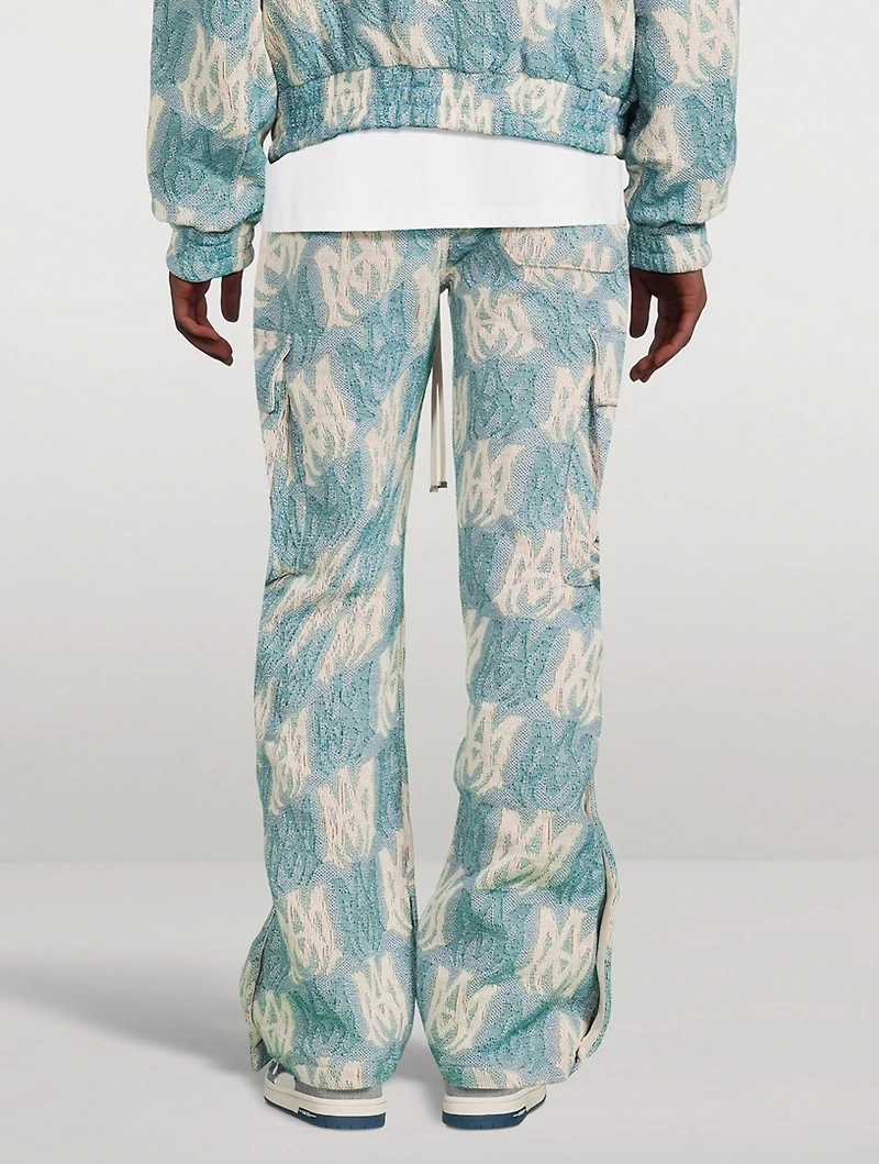 M.A. Tapestry Flared Cargo Pants