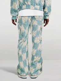 M.A. Tapestry Flared Cargo Pants